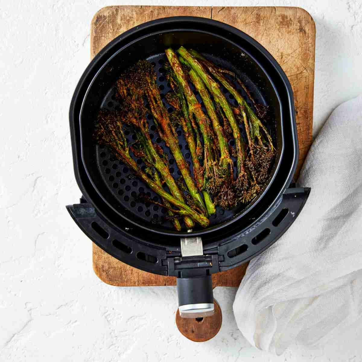 Air Fryer Broccolini Step by Step Perfection Fresh Australia.